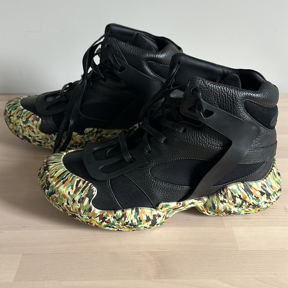 Cult & Rain Custom Luxury NFT Shoes, Black and Camo, size 10 - Picture 2 of 10